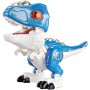 Transrobot kovový dinosaurus / bojový robot se zbraní s přeměnou 2v1 6 druhů