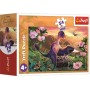 TREFL PUZZLE Úžasní dinosauři mini 20x13cm skládačka 54 dílků 4 druhy