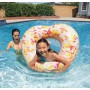 INTEX Kruh nafukovací donut srdce 104cm plavací kolo do vody 56253