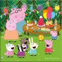 DINO Puzzle Peppa Pig na prázdninách 3x55 dílků 18x18cm skládačka v krabici