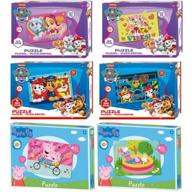 PUZZLE Tlapková Patrola / Peppa Pig skládačka 24/50/99 dílků 6 druhů