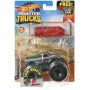 MATTEL HOT WHEELS Set auto Monster Trucks + angličák různé druhy kov